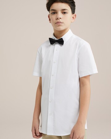 Coupe regular Chemise WE Fashion en blanc : devant
