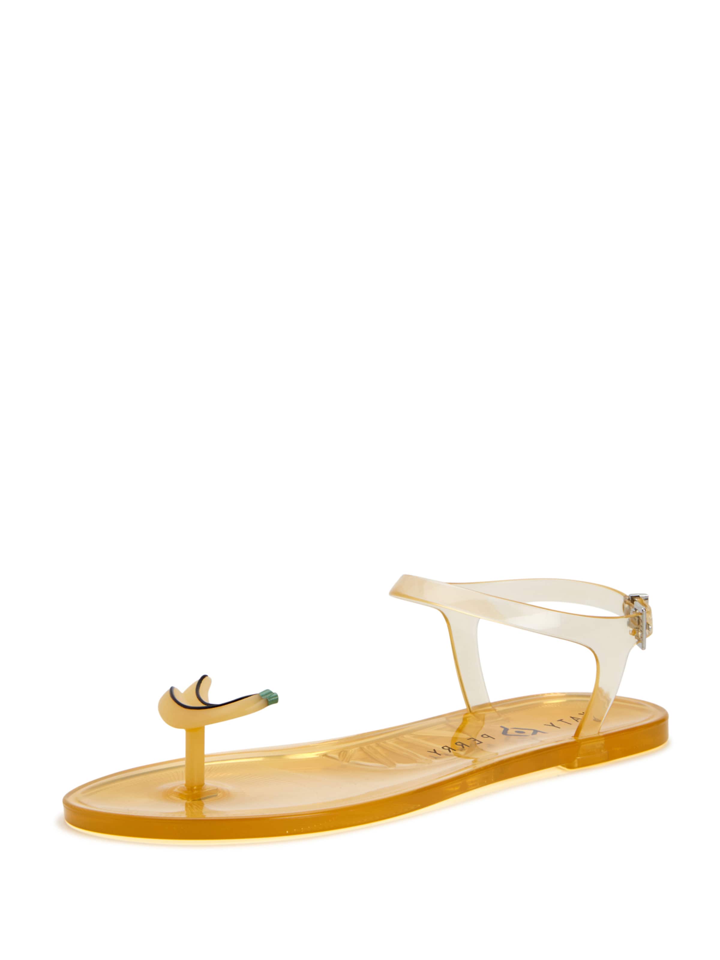 Katy Perry Σαγιονάρες διχαλωτές σε κίτρινο: μπροστά