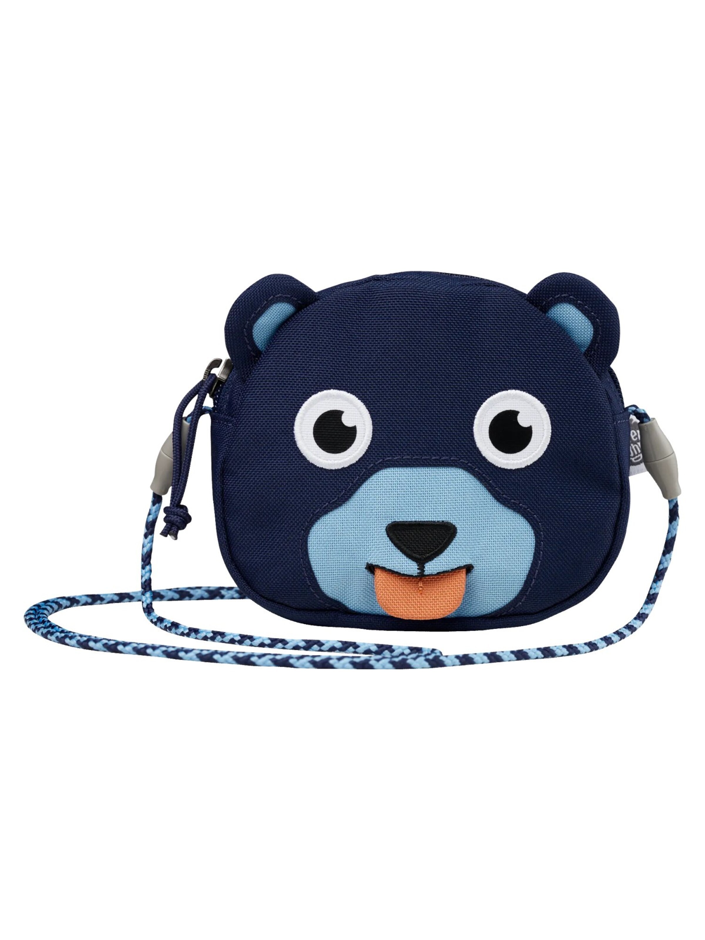 Affenzahn Wallet 'Portemonnaie Kinderportemonnaie' in Blue: front