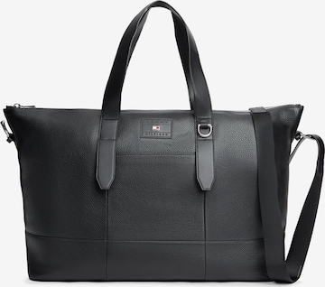 TOMMY HILFIGERShopper torba - crna boja: prednji dio