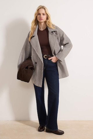 Trendyol Between-Seasons Coat in Grey