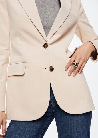 MANGO Blazer 'Venus' in Beige