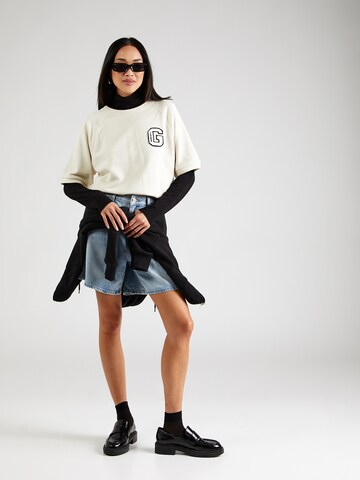 GAP Sweatshirt 'JAPAN' in Beige