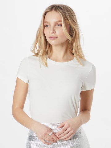 PATRIZIA PEPE Shirts 'MAGLIA' i hvid: forside