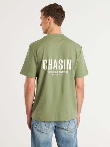 CHASIN' Shirt 'Mayor' in Groen