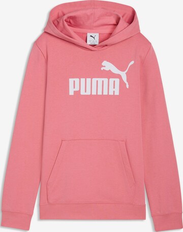 Giacca di felpa 'Puma Ess No. 1 Logo Hoodie Tr G' di PUMA in rosa: frontale