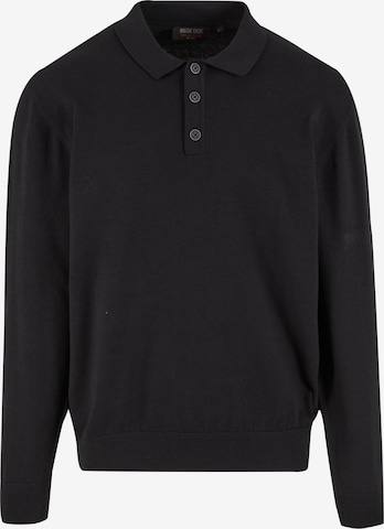 INDICODE JEANS Trui 'Zander' in Zwart: voorkant