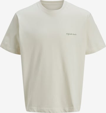 JACK & JONES Majica 'JORMarrakesh' | bela barva: sprednja stran