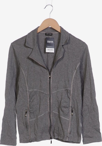 GERRY WEBER Sweatshirt & Zip-Up Hoodie in L in Grey: front