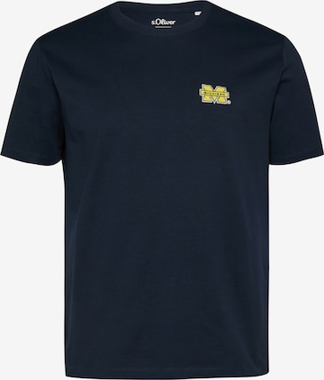 T-Shirt s.Oliver en bleu : devant