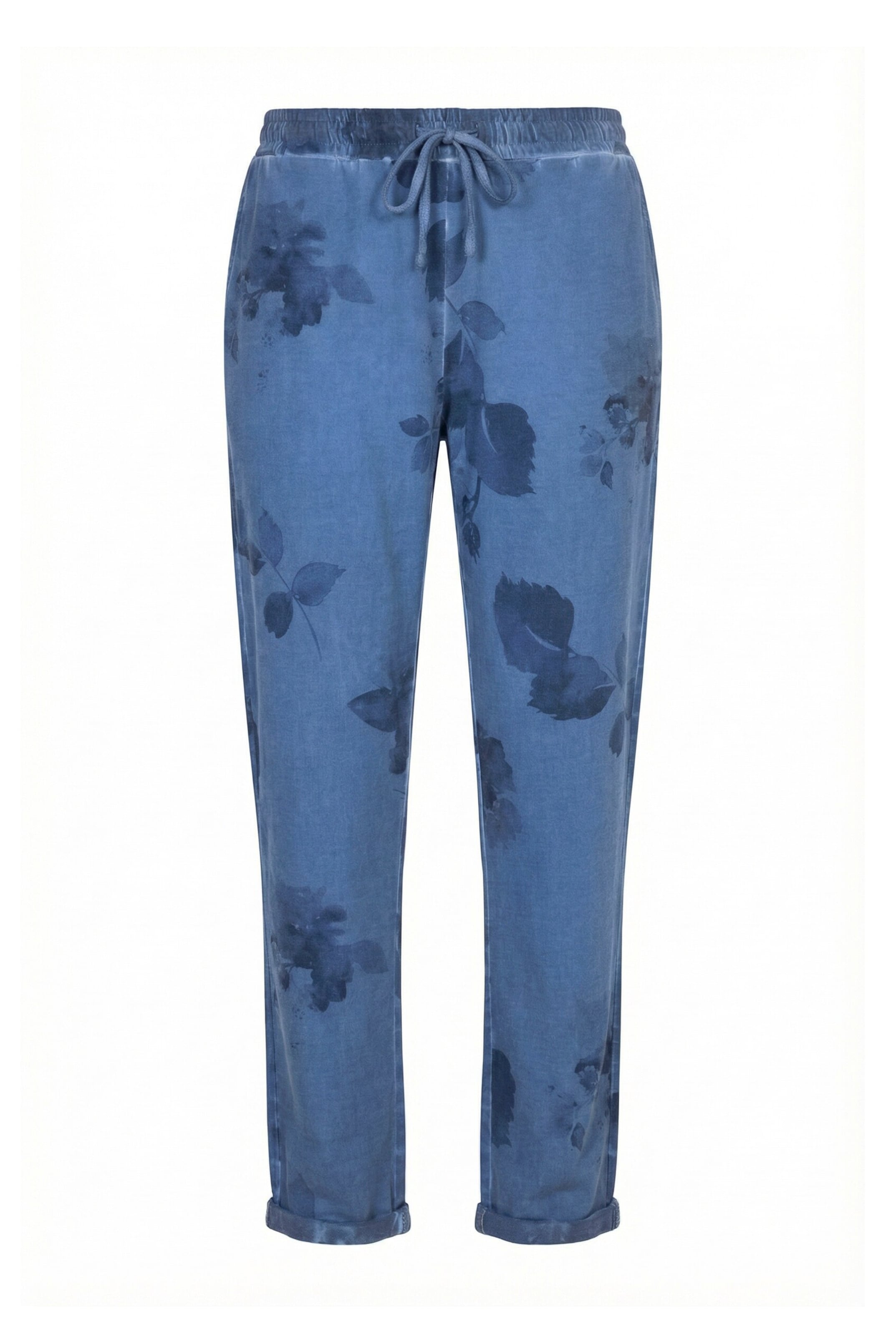MIAMODA Regular Broek in Blauw: voorkant