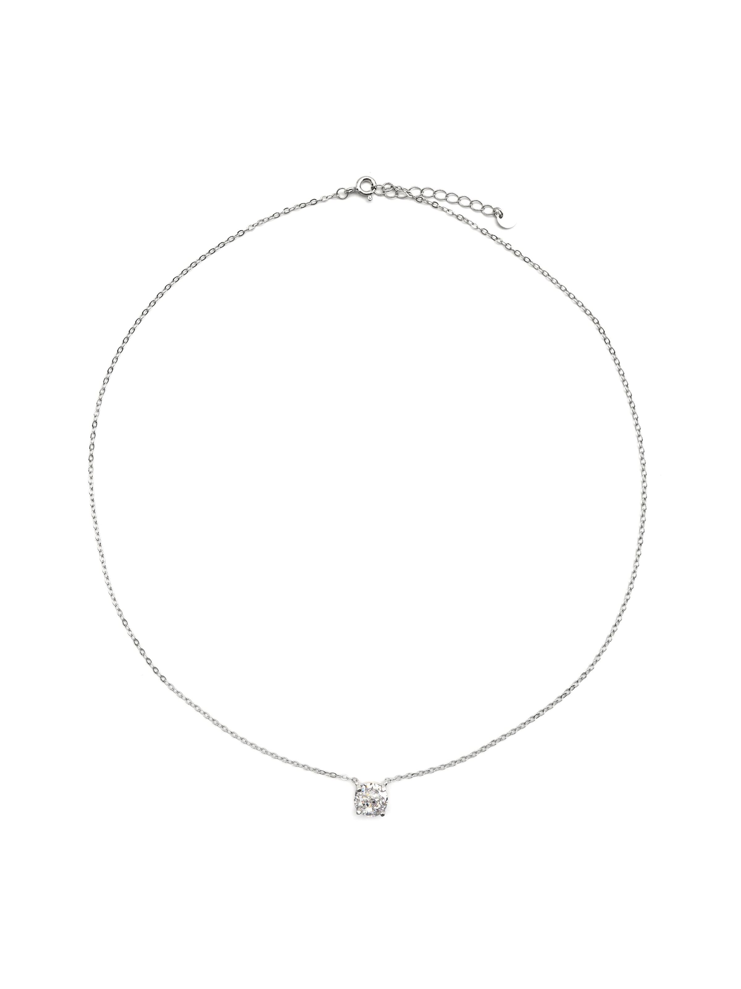 Luxenter - Cadena 'BARAN' en plata: frente