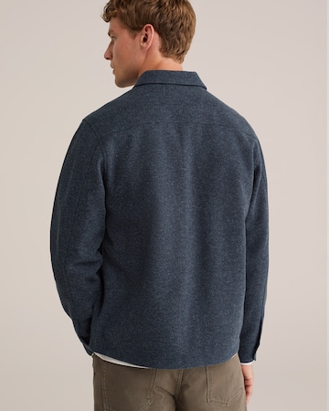 Regular fit Cămașă de la WE Fashion pe albastru