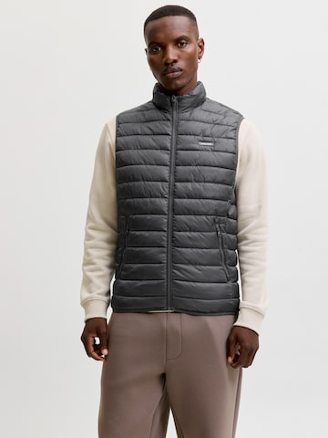JACK & JONES Weste 'JJELVIS' in Grau: Vorderseite