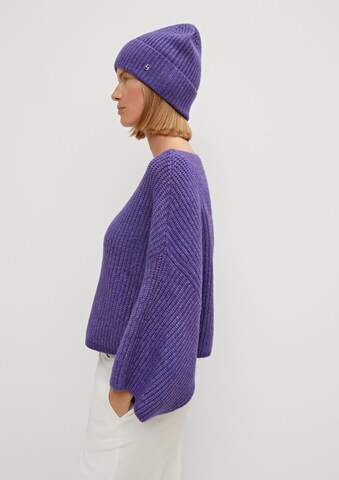 COMMA Beanie in Purple