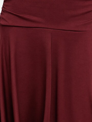 Jupe Ethiquet en rouge