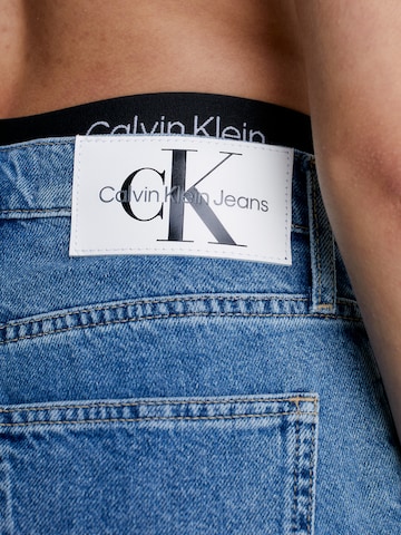 Calvin Klein Jeans Loosefit Jeans in Blauw