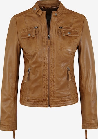 7ELEVEN Between-Season Jacket 'Cannes' in Brown: front