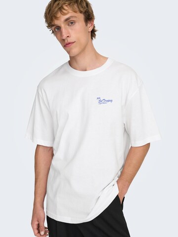 Only & Sons Shirt 'ONSMILO' in White