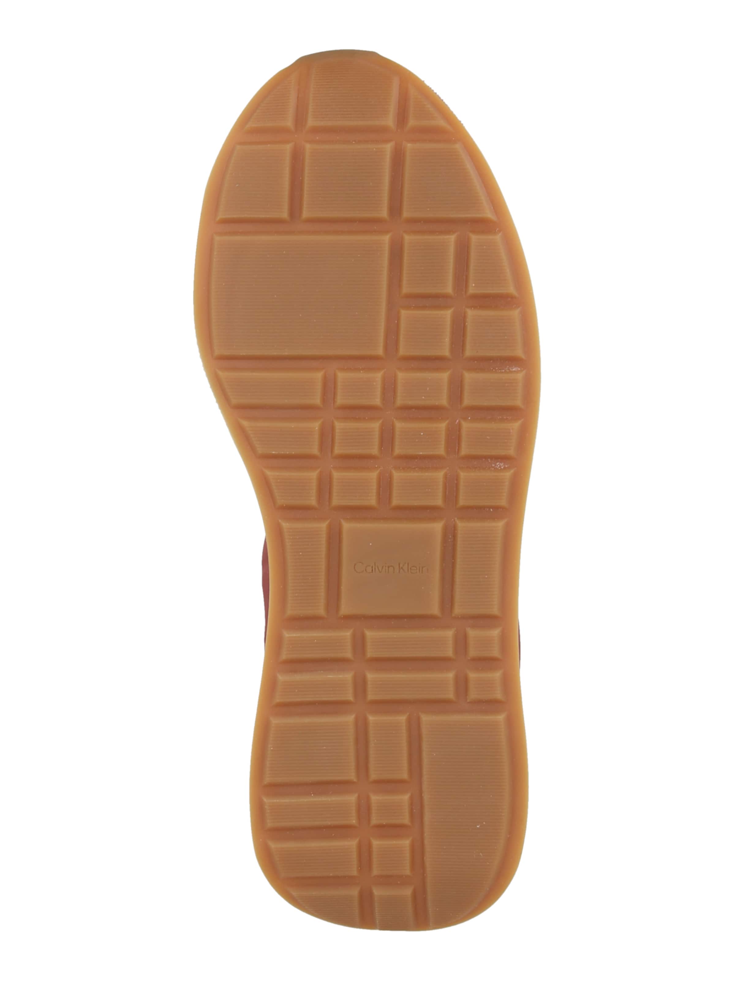Calvin Klein Sneakers laag 'RETRO RUNNER' in Rood