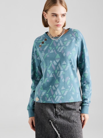Ragwear Sweatshirt 'DARRIA' in Blauw