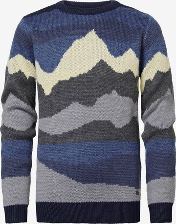 Petrol Industries Sweater in Blue: front