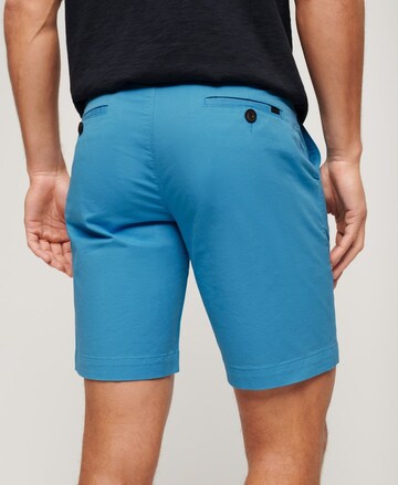 Superdry Slimfit Chinohose in Blau