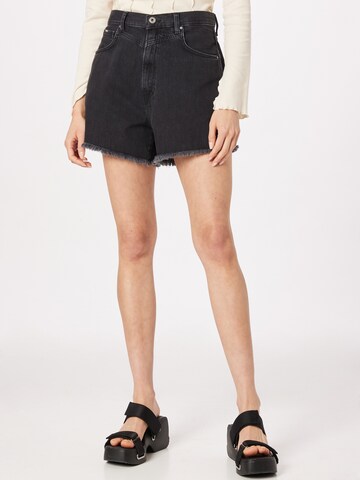 Pepe Jeans Regular Shorts 'RACHEL' in Schwarz: predná strana