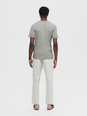 SELECTED HOMME T-Shirt 'Aspen' in Grün