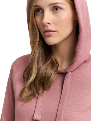 TOM TAILOR DENIM Sweatshirt in Pink