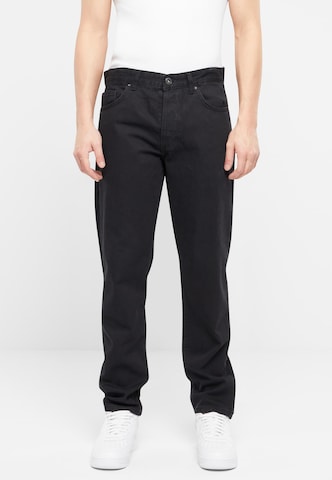 2Y Premium Regular Jeans in Black: front