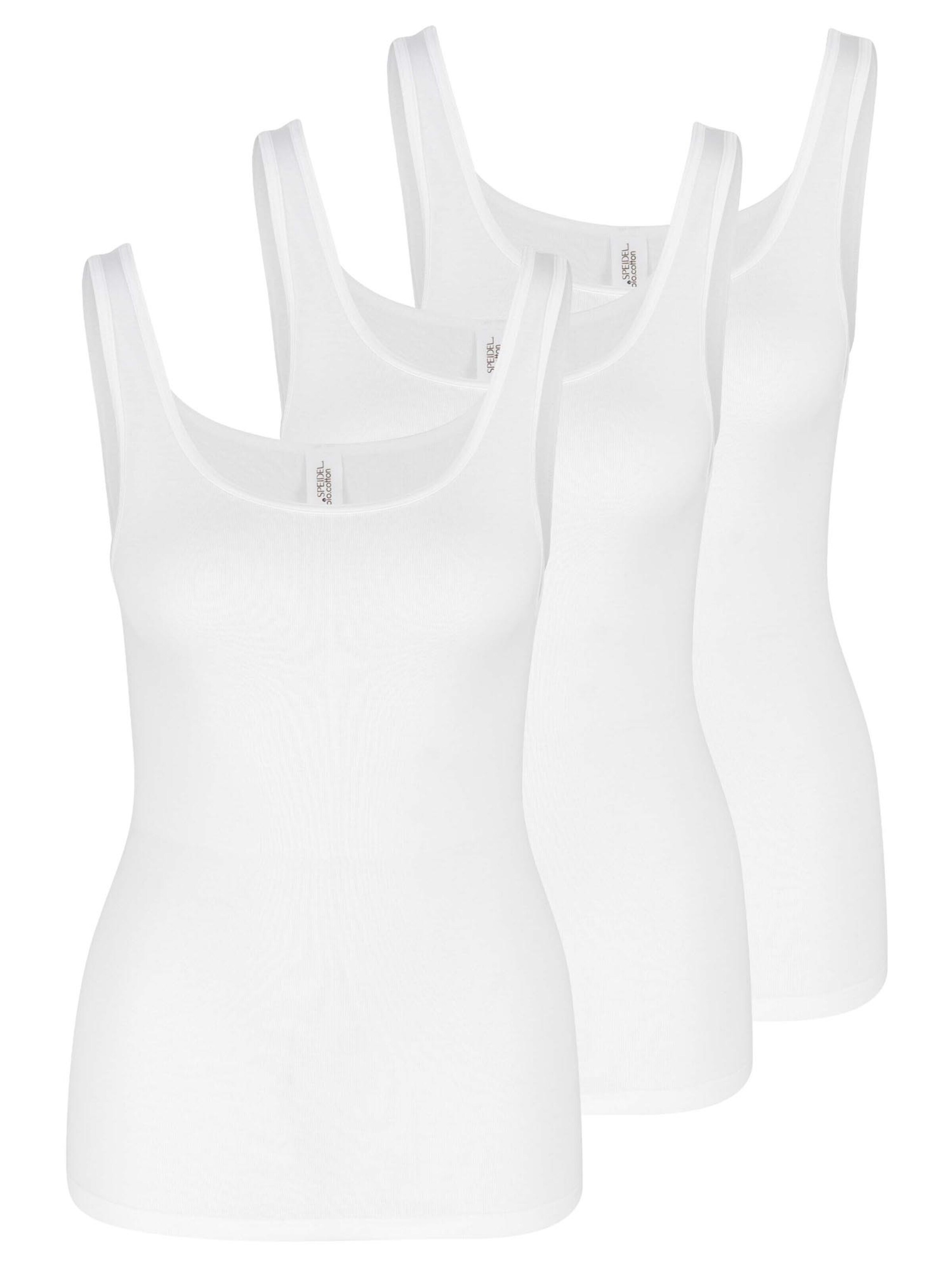 SPEIDEL Unterhemd 'bio.cotton'‌‌‌‌‌‌‌ in Weiß: Vorderseite