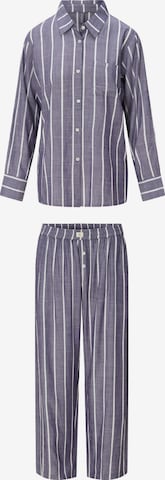 LingaDore Pyjama in Grau: Vorderseite
