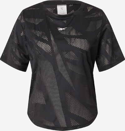 REEBOK Sportshirt in schwarz / weiß, Produktansicht