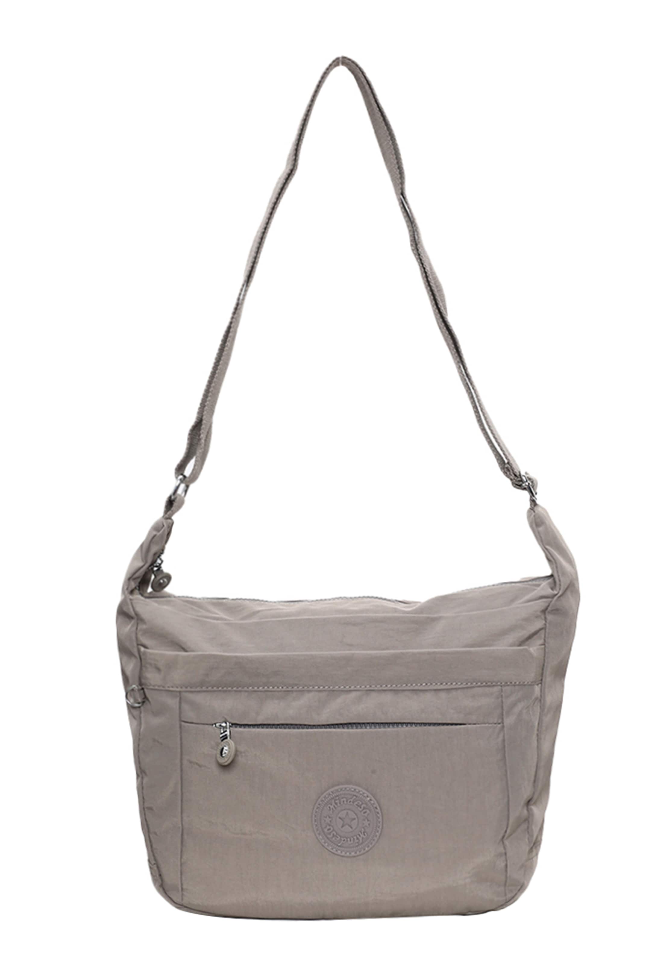 Mindesa - Mala de ombro em bege: frente