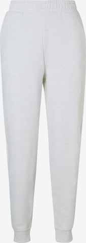 Effilé Pantalon de sport 'ESS No. 1' PUMA en blanc : devant