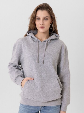 Felpa di Jacey Quinn in grigio: frontale