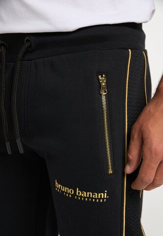 BRUNO BANANI Tapered Pants 'Ramirez' in Black