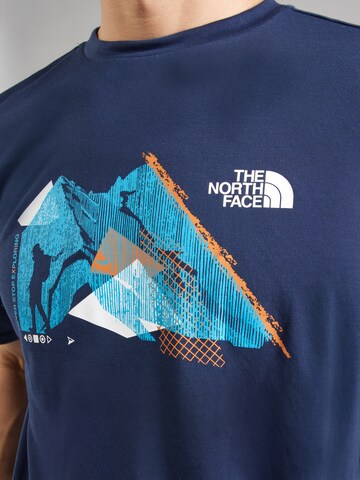THE NORTH FACE Функциональная футболка в Синий