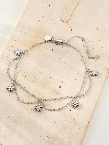 Bijoux de pied 'Daisy Flower' Hey Happiness en argent