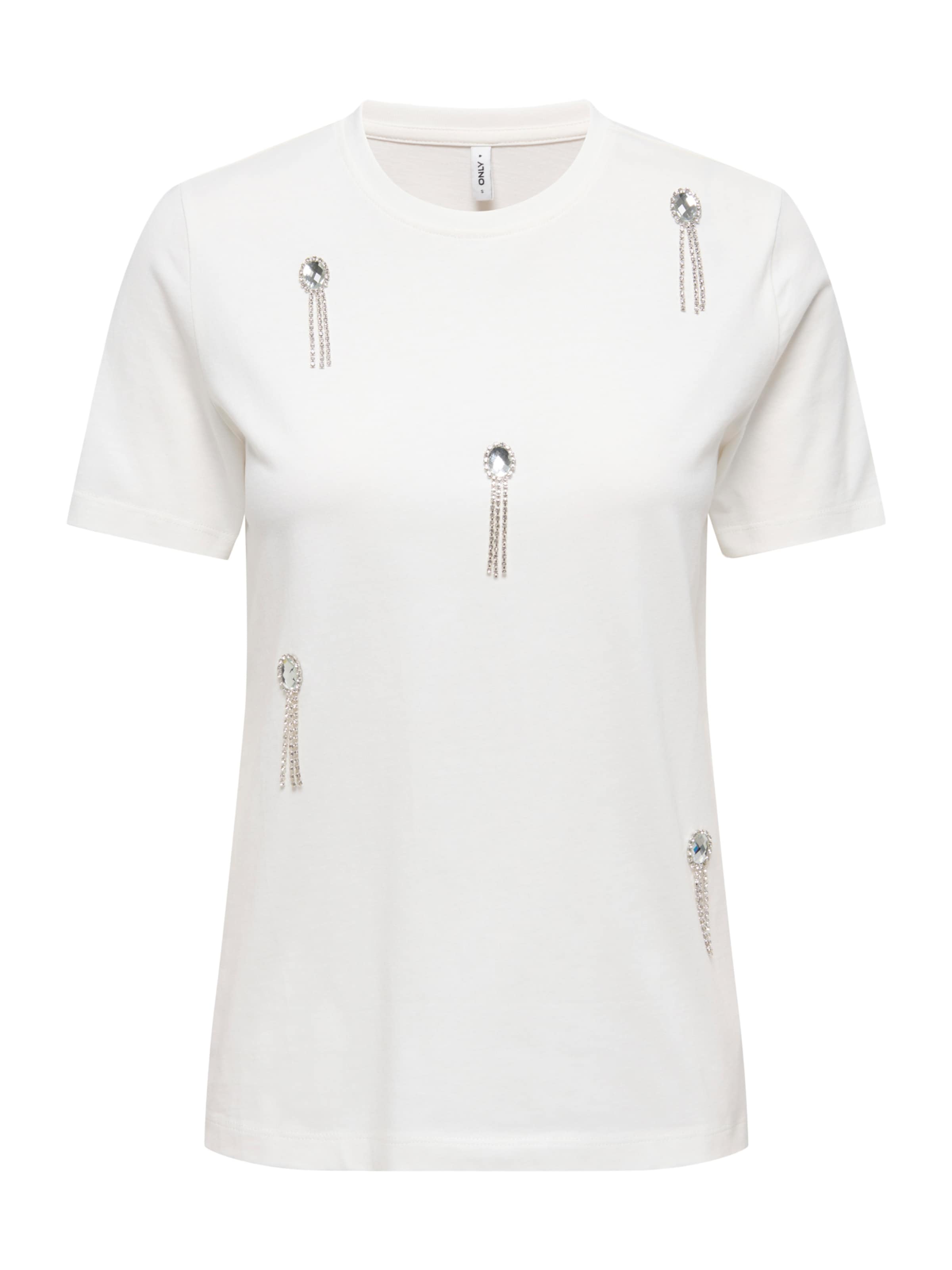 Only Tall T-Shirt 'ONLFILIZZA' in Weiß: Vorderseite