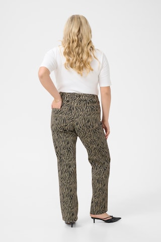 KAFFE CURVE regular Jeans 'Leonoma' i blandingsfarvet