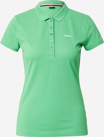 BOSS Orange Shirt 'Epola' in Green: front