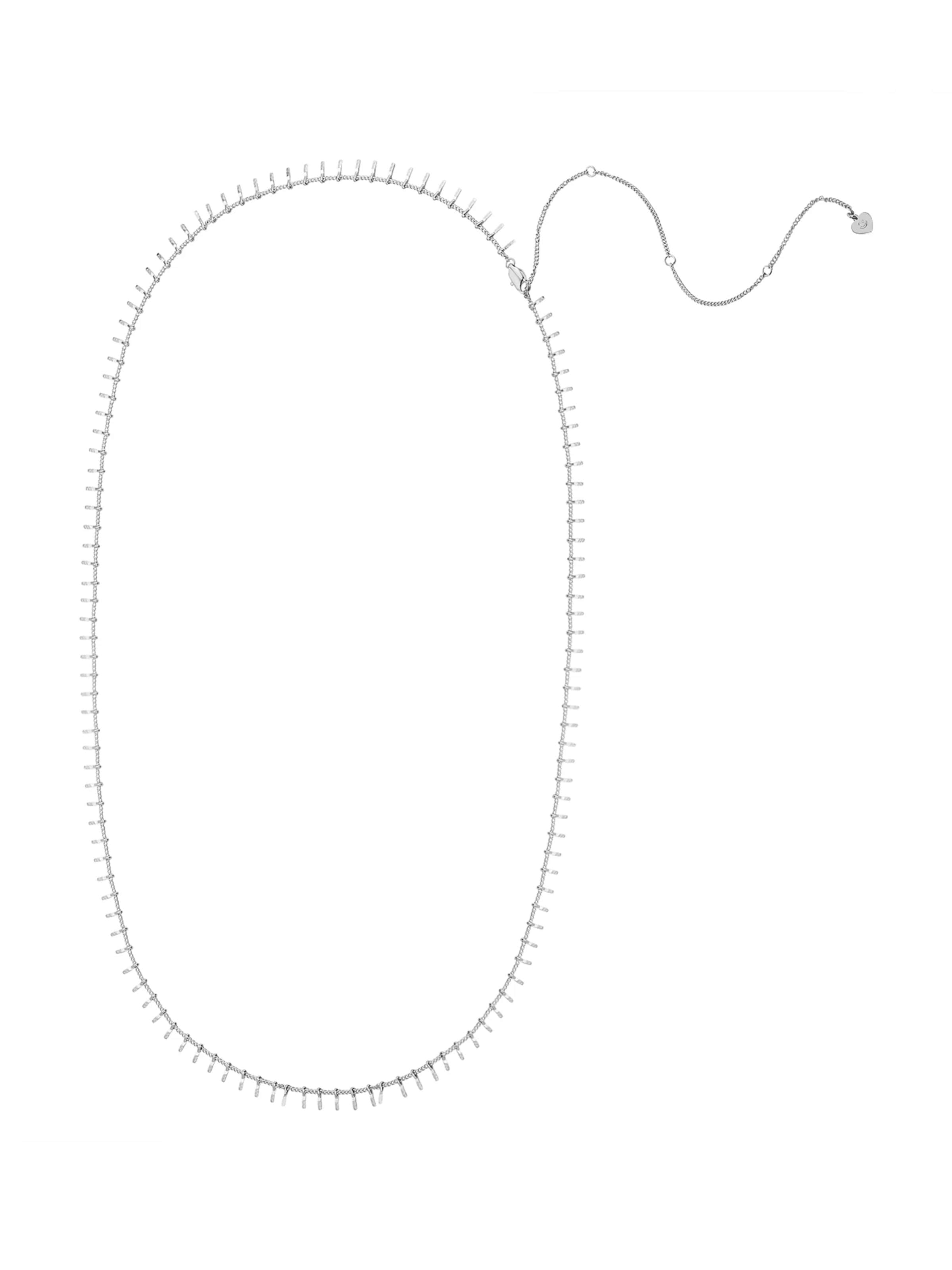 Hey Happiness Ketting in Zilver