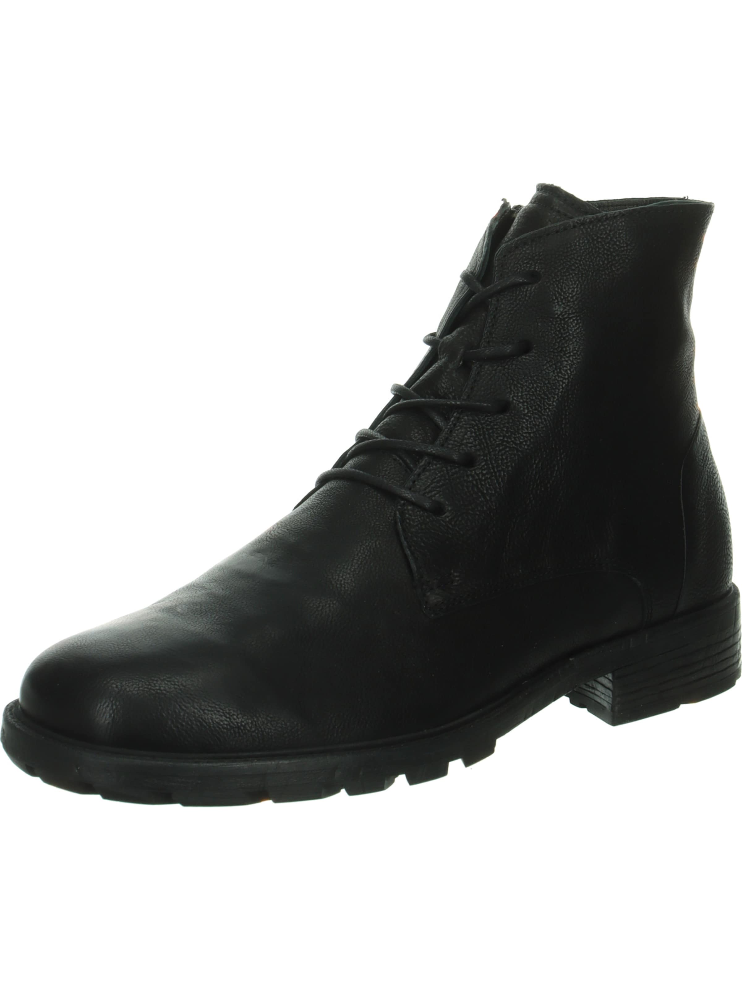 THINK! Lace-Up Boots 'Hawara' in Black: front