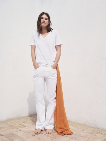 MANGO Shirts 'CHALSPIC' i hvid