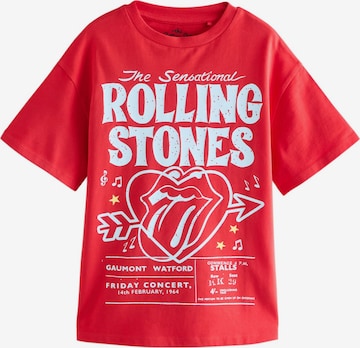 raudona Next Marškinėliai 'The Rolling Stones': priekis