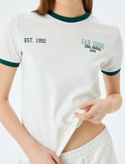 Koton Shirt in Green / White, Item view