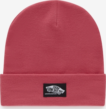 Bonnet 'SKATE CLASSICS' VANS en rouge : devant