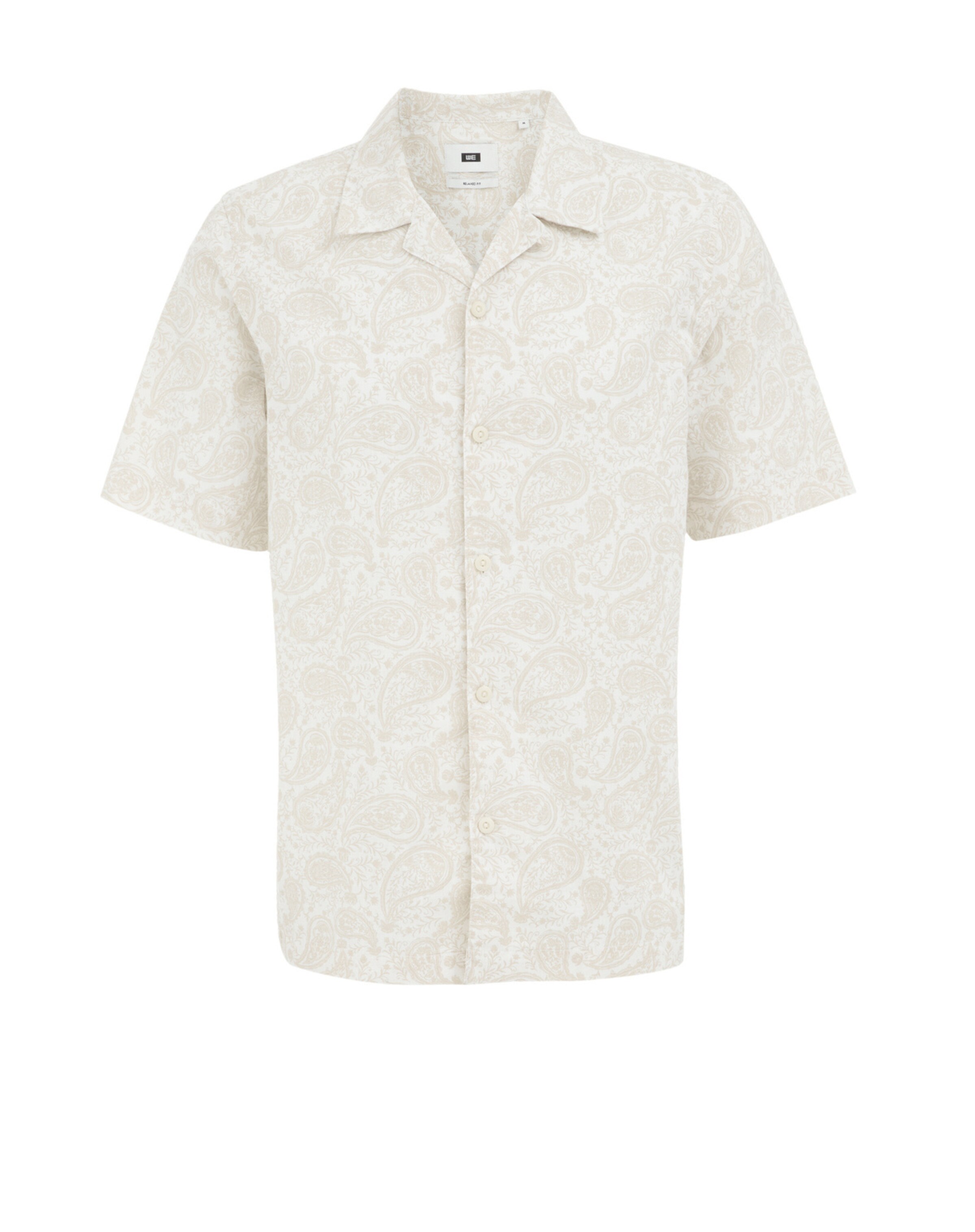 Regular fit Camicia di WE Fashion in beige: frontale